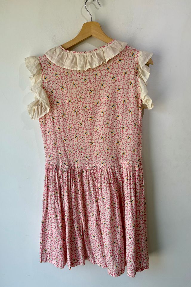 1930s Pink Floral Dress w/ Matching Bloomers Selected by The Curatorial Dept. #1