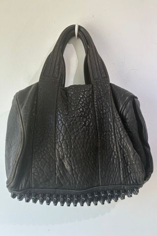 Alexander Wang Black Studded Rocco Bag Selected by The Curatorial Dept.
