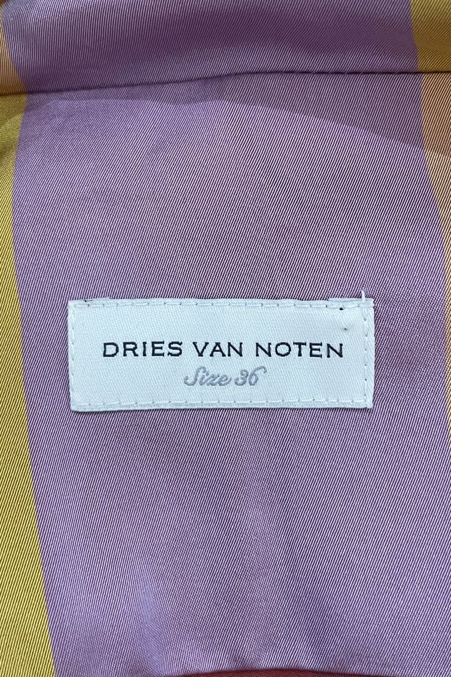 Dries van Noten Lavender Yellow Striped Shirt Selected by The Curatorial Dept. #2