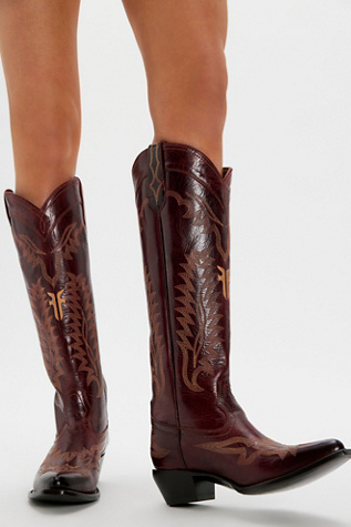 Frye Sacha Feather Deco Boots
