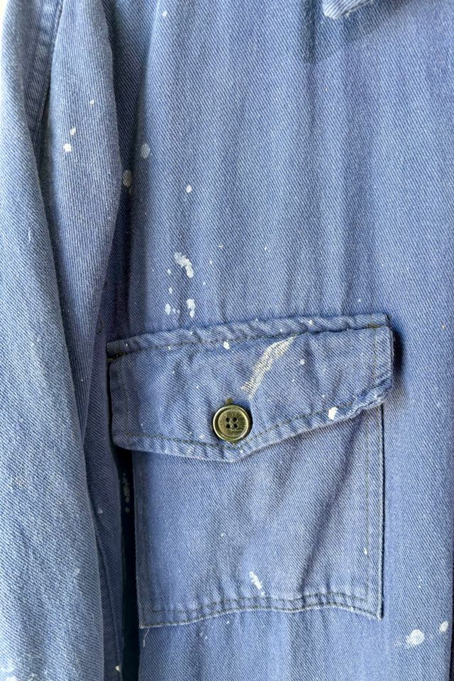 Vintage Distressed Blue Workwear Coveralls Selected by The Curatorial Dept. #2