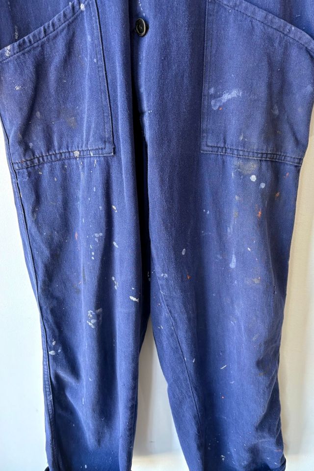 Vintage Distressed Blue Workwear Coveralls Selected by The Curatorial Dept. #3