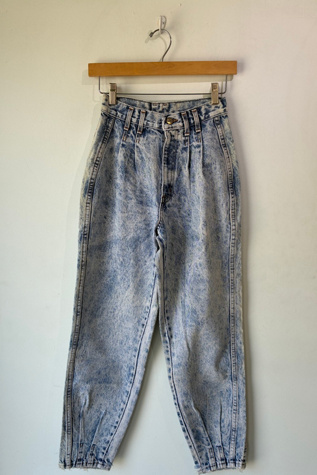 Vintage Chic Acid Wash Jeans Size 30 Selected by The Curatorial Dept.