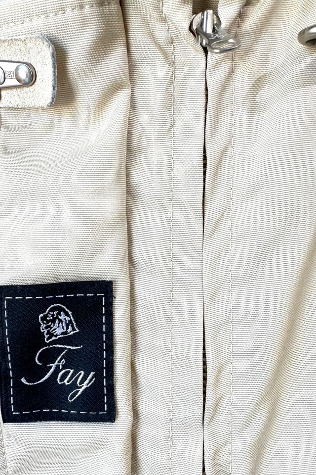 Vintage Fay Cream Utilitarian Windbreaker Selected by The Curatorial Dept. #2