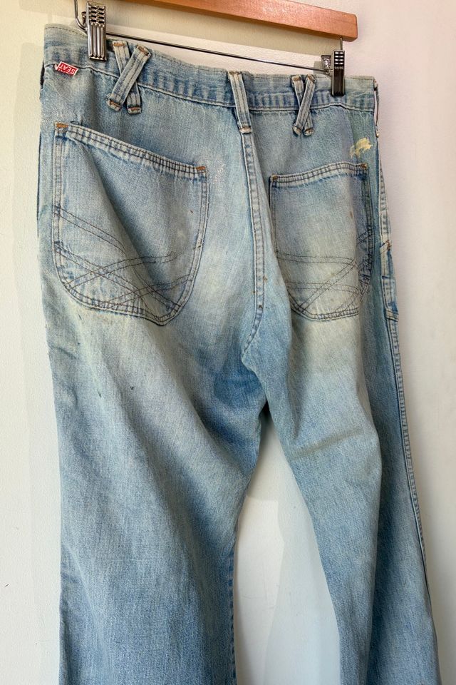 Vintage Neat Seat Light Wash Flare Jeans Selected by The Curatorial Dept. #1