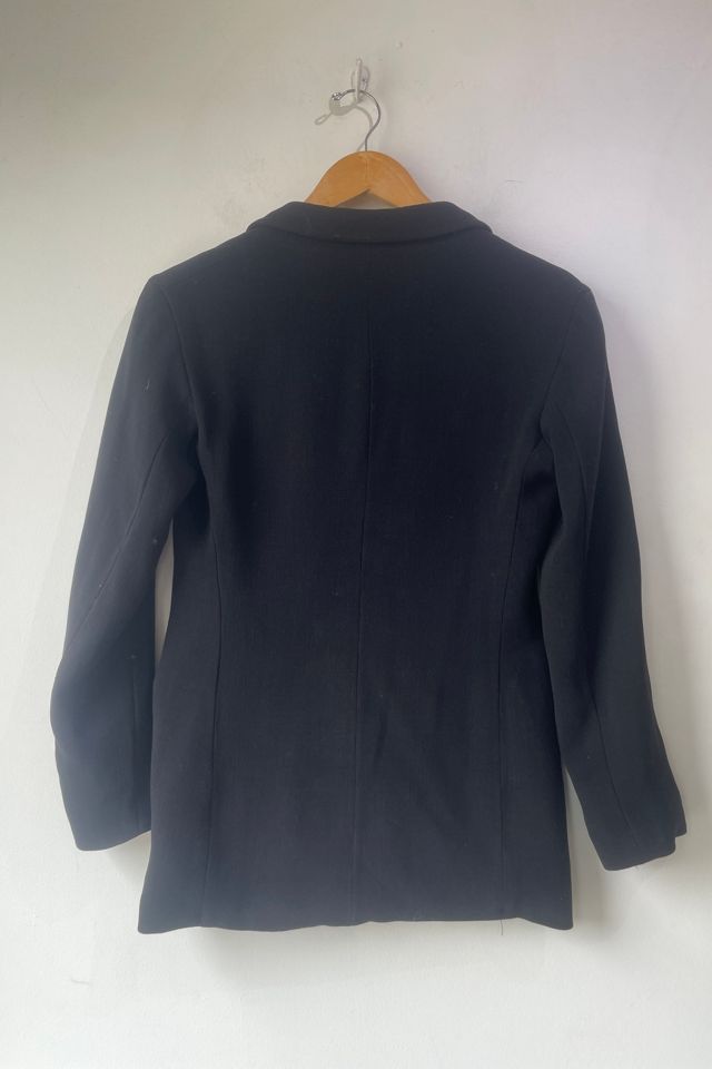 Jil Sander Black Wool Blend Tailored Blazer Selected by The Curatorial Dept. #2