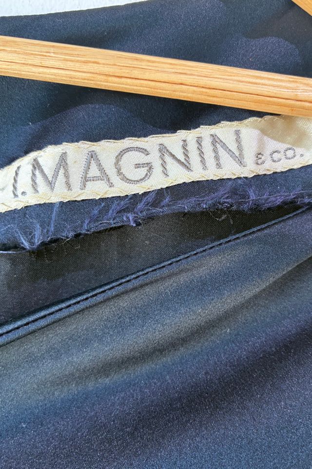 Vintage I. Magnin Navy Bow Dress Selected by The Curatorial Dept. #3