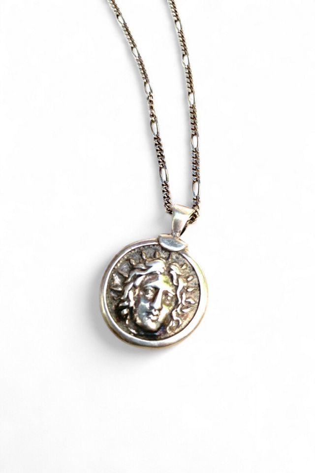 Vintage Sterling Silver Coin Pendant Selected by SharpLilTeeth #1