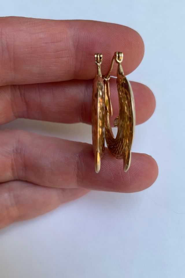 Vintage Leaping Dolphin Hoop Earrings Selected by SharpLilTeeth #2