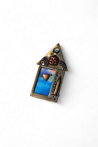 Vintage 1990s Handmade Artisan Dreams Pin Selected by SharpLilTeeth
