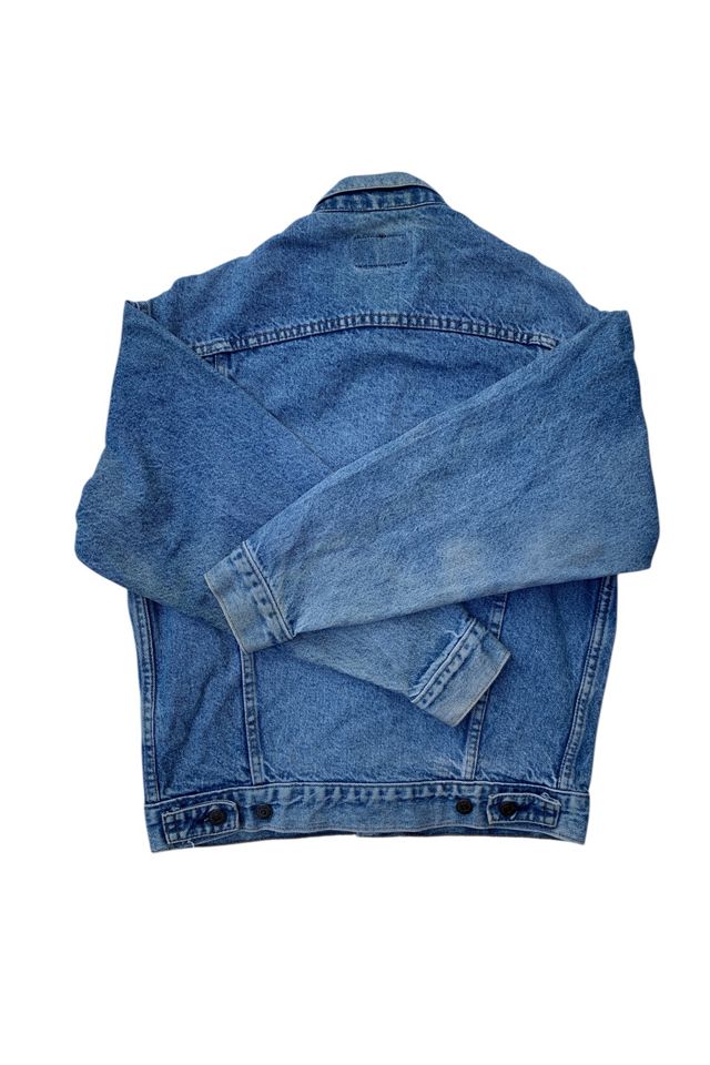 Vintage USA Levi's Distressed Denim Jean Jacket Selected by SharpLilTeeth #1
