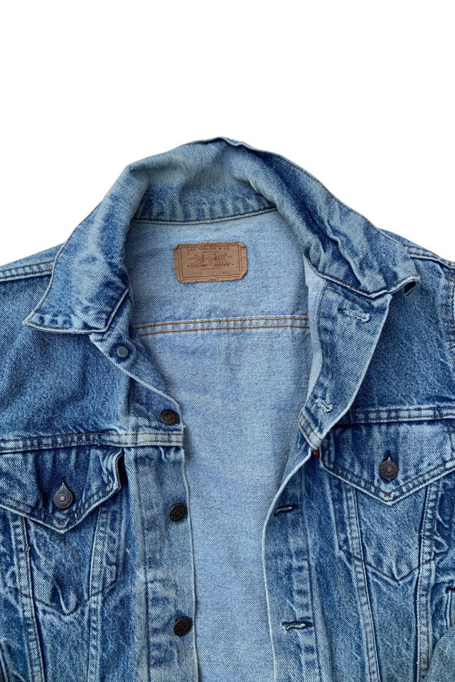 Vintage 1980s Levi's Distressed Denim Jean Jacket Selected by SharpLilTeeth #1