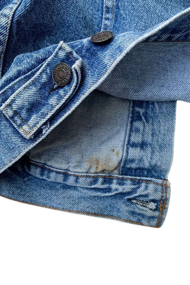 Vintage 1980s Levi's Distressed Denim Jean Jacket Selected by SharpLilTeeth #3