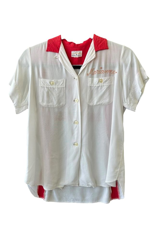 Vintage 1950s Hanover Lanes Bowling Shirt Selected By