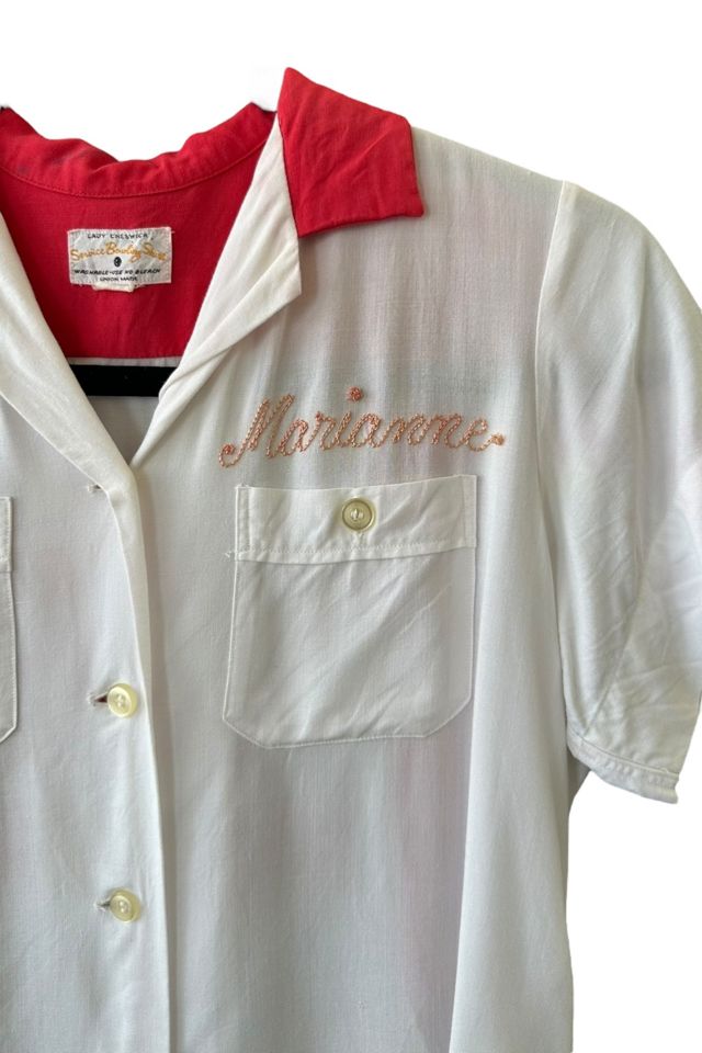 Vintage 1950s Hanover Lanes Bowling Shirt Selected By Vintage Warrior #2