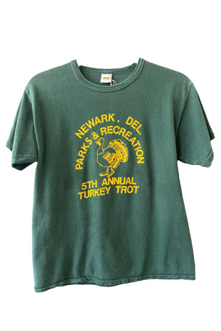 Vintage 1970s Turkey Trot Run T Shirt Selected By Vintage Warrior