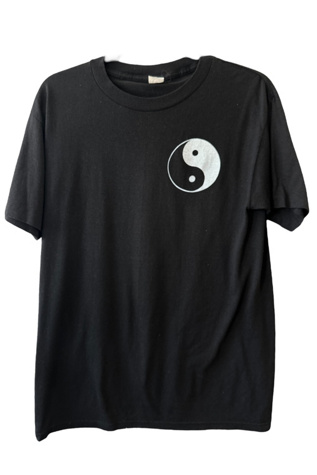 Vintage 1980s Yin And Yang T Shirt Selected By Vintage Warrior