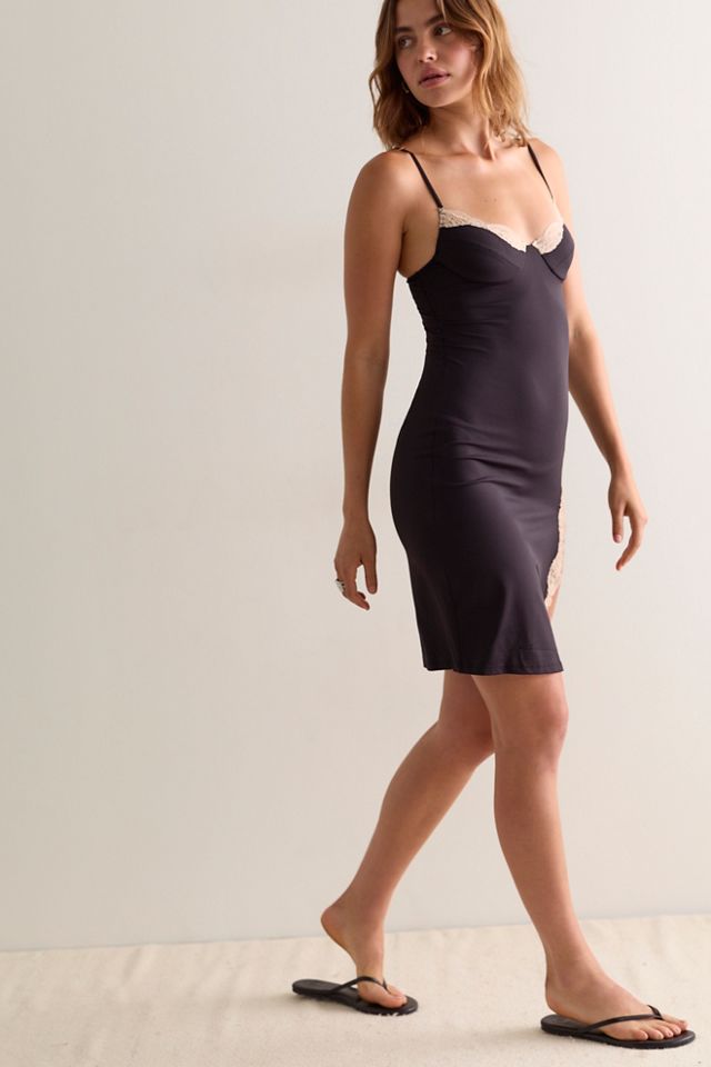 Only Hearts Rose Underwire Mini Slip Dress #3