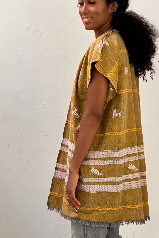Anna Corinna Reworked Vintage Woven Baja Jacket #1