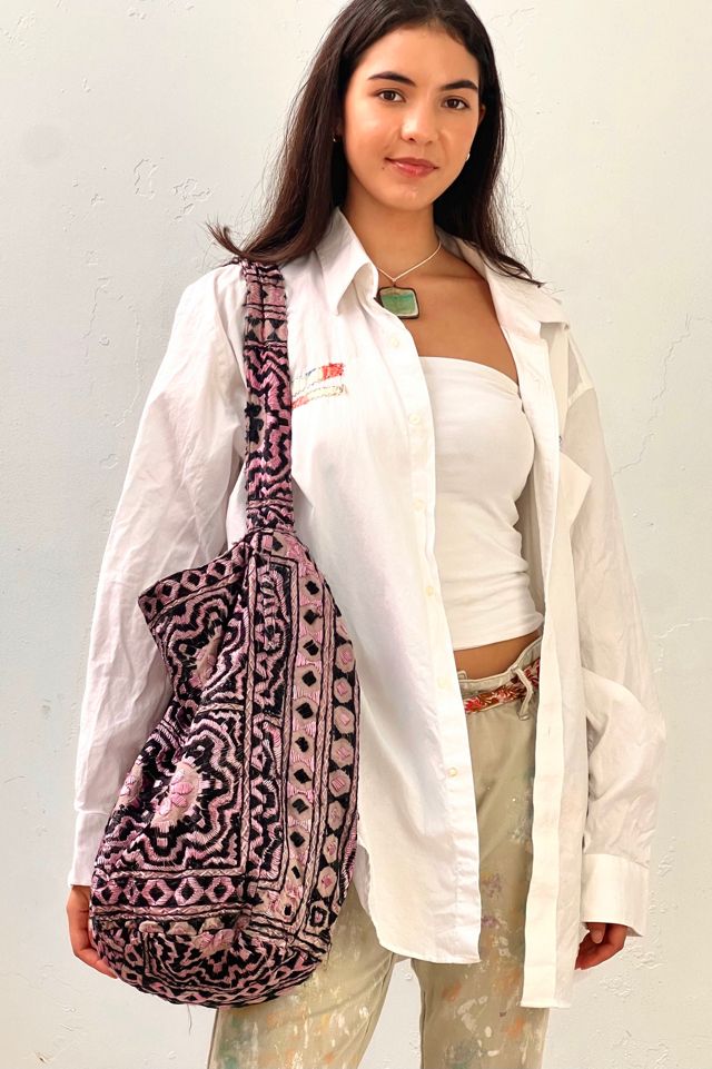 Vintage Embroidered Bucket Bag Selected by Anna Corinna #1