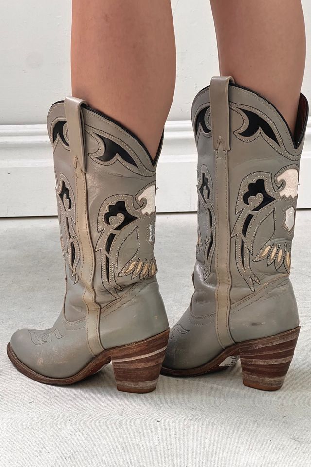 Vintage Miss Capezio Eagle Cowgirl Boots Selected by Anna Corinna #1