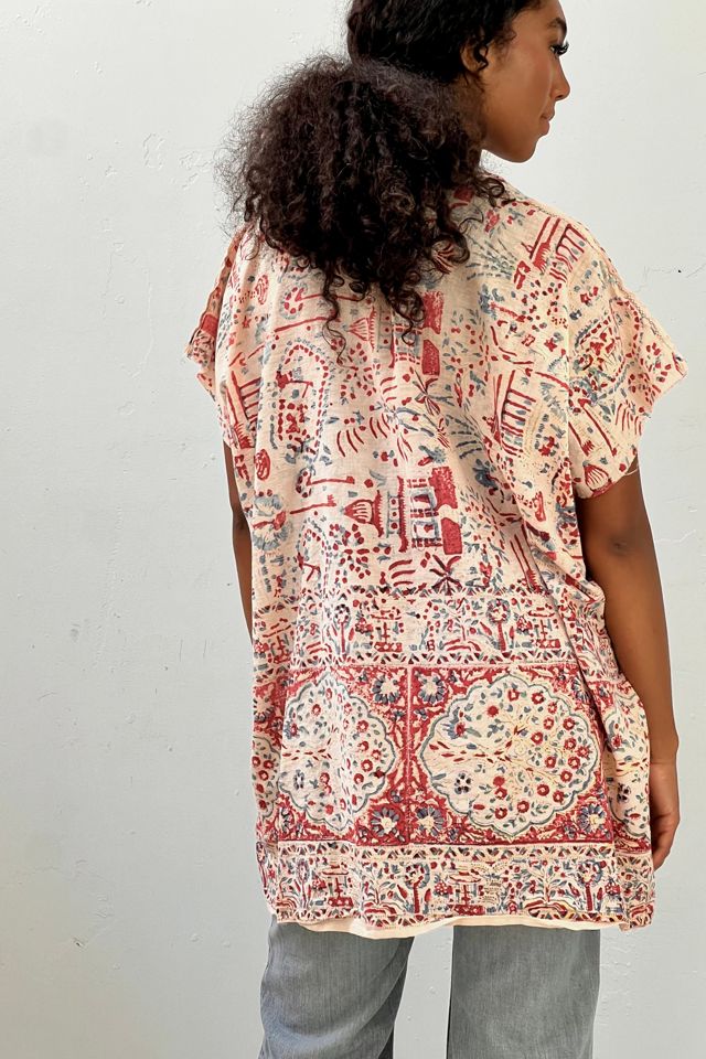 Anna Corinna Reworked Vintage Block Print Jacket #2