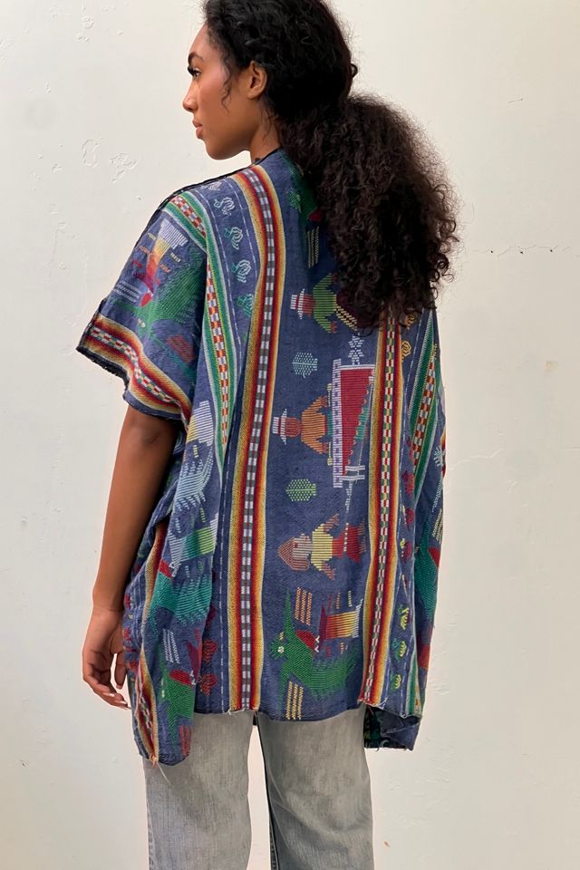 Anna Corinna Reworked Vintage Woven Baja Jacket #1