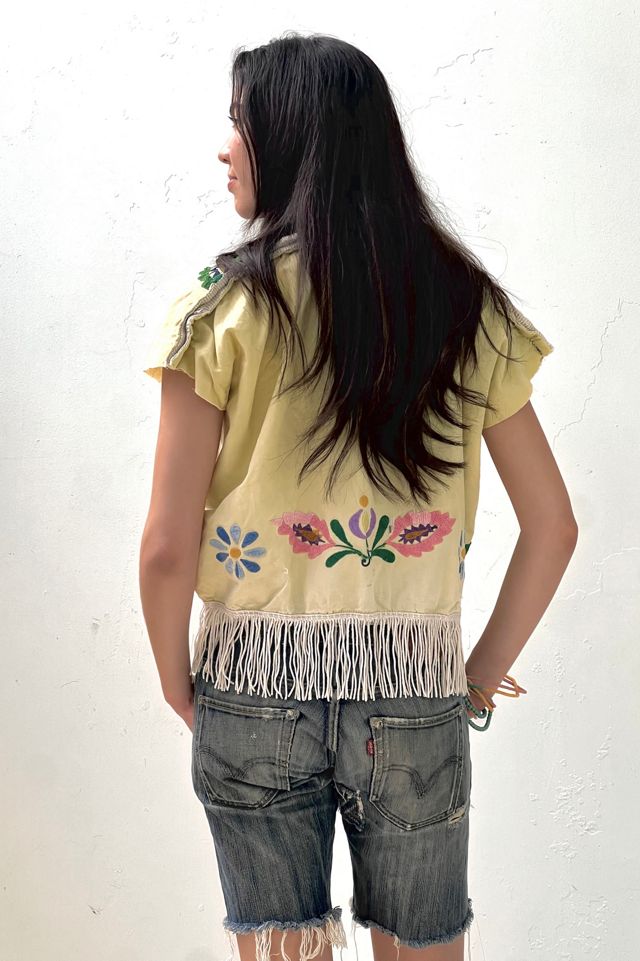 Anna Corinna Reworked Vintage Sunny Fringe Jacket #2
