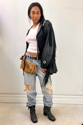 Vintage Alamo of Nashville Leather Jacket Selected by Anna Corinna