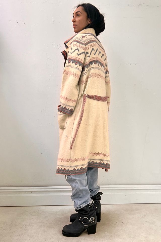 Vintage Maxi Sweater Coat Selected by Anna Corinna #1