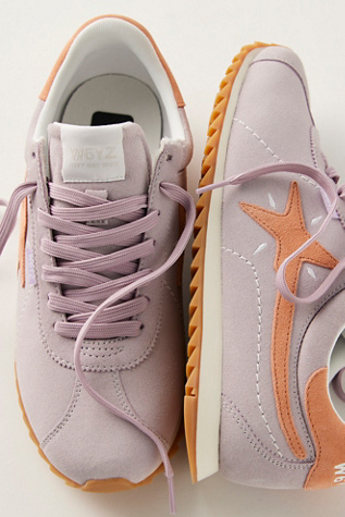 Tahiti Sneakers by W6YZ at Free People in Purple, Size: EU 39
