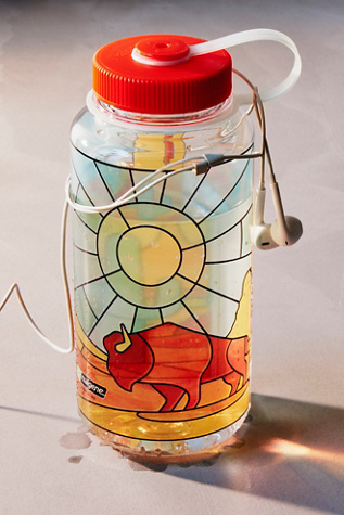 Nalgene Stained Glass Water Bottle at Free People, Desert