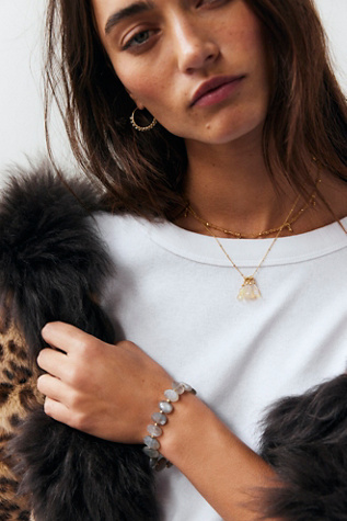 FP x Robindira Opal Cluster Necklace by Robindira Unsworth at Free People