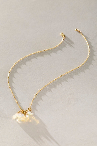 FP x Robindira Opal Cluster Necklace by Robindira Unsworth at Free People