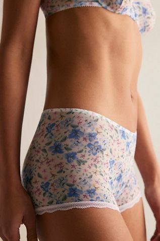 Only Hearts Pink Violet Hipster Boyshort Undies