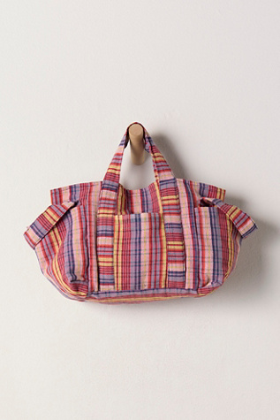 Женская сумка Free People Baby Oksana Tote, цвет: Розовый — фото 8