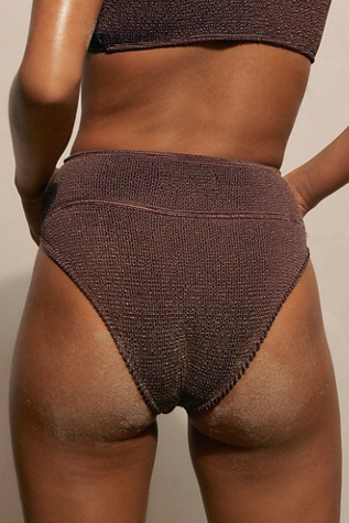 Beach Riot Ritzy Highway High-Waisted Bikini Bottoms - thumbnail 2