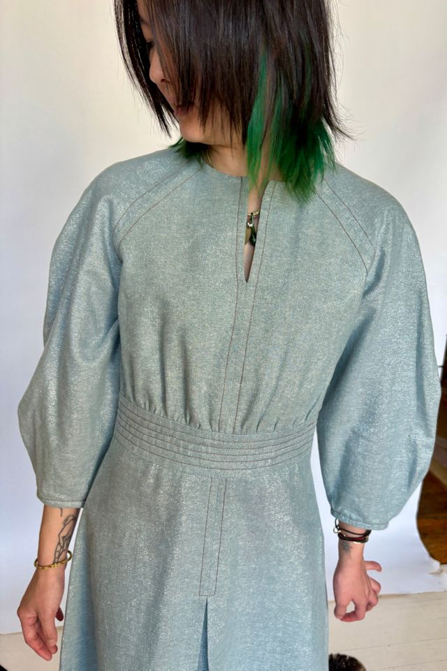 Vintage Blue Metallic Future Dress Selected by Atlantic Vintage #2