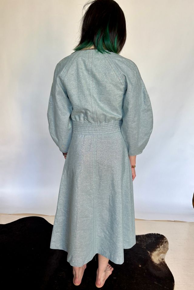 Vintage Blue Metallic Future Dress Selected by Atlantic Vintage #3