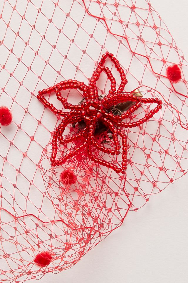 Curried Myrrh Mini Barrette Veil #1