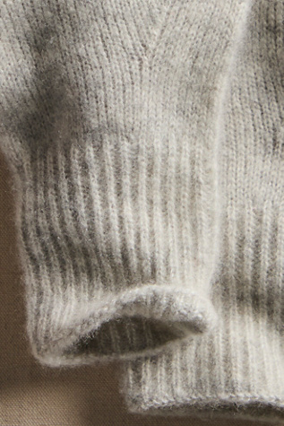 Женские перчатки Free People Perfect Cashmere Gloves, цвет: Серый — фото 3