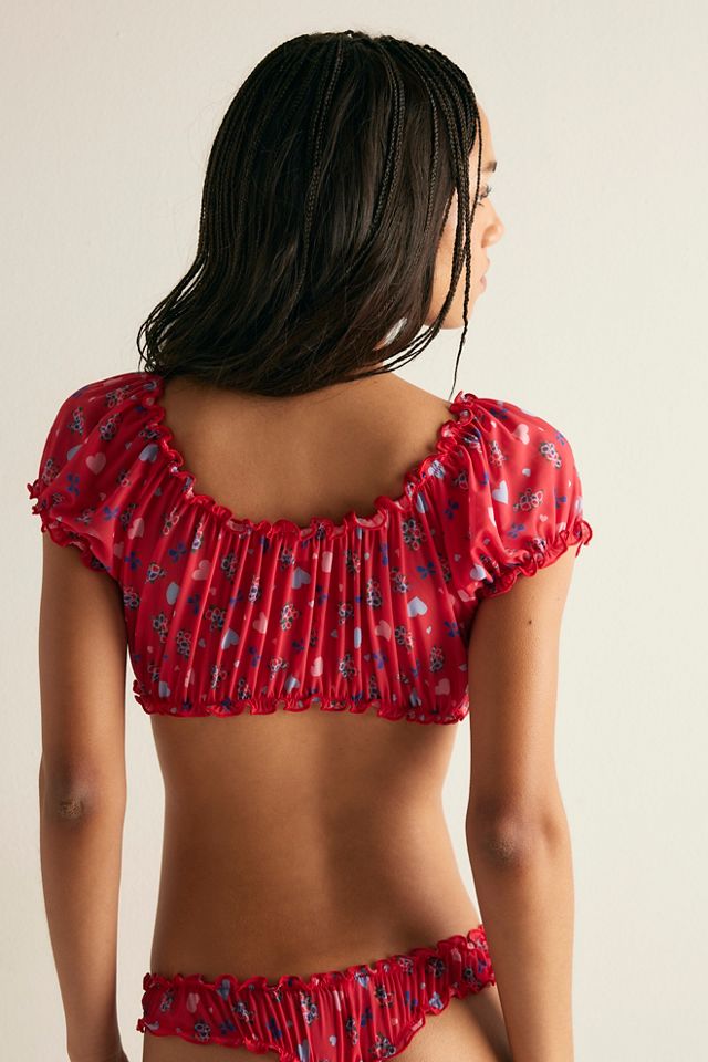Only Hearts Heartbreaker Eva Printed Top #1