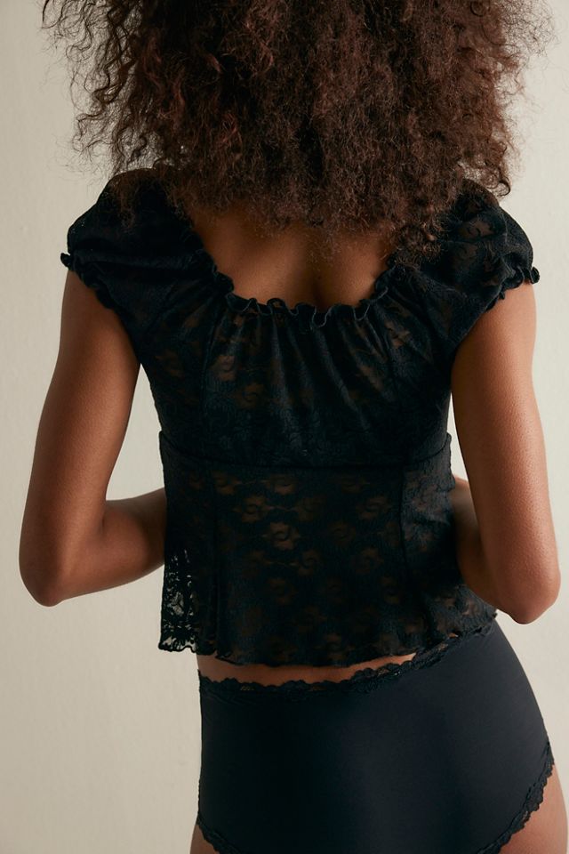 Only Hearts Devon Lace Top | Free People