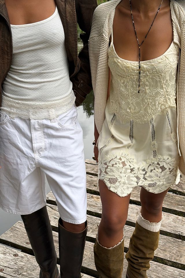 Sweet Heirloom Mini Slip Dress #11