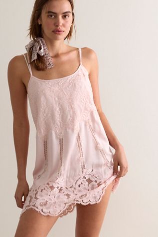 free people starstruck mini slip dress Starstruck Mini Slip by Intimately at Free People in Gold, Size: M