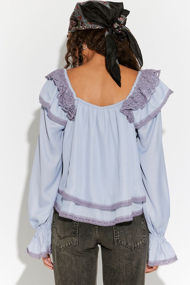Francie Silky Blouse #1