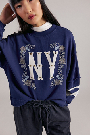 Ragabond NY Midnight Bloom Crewneck