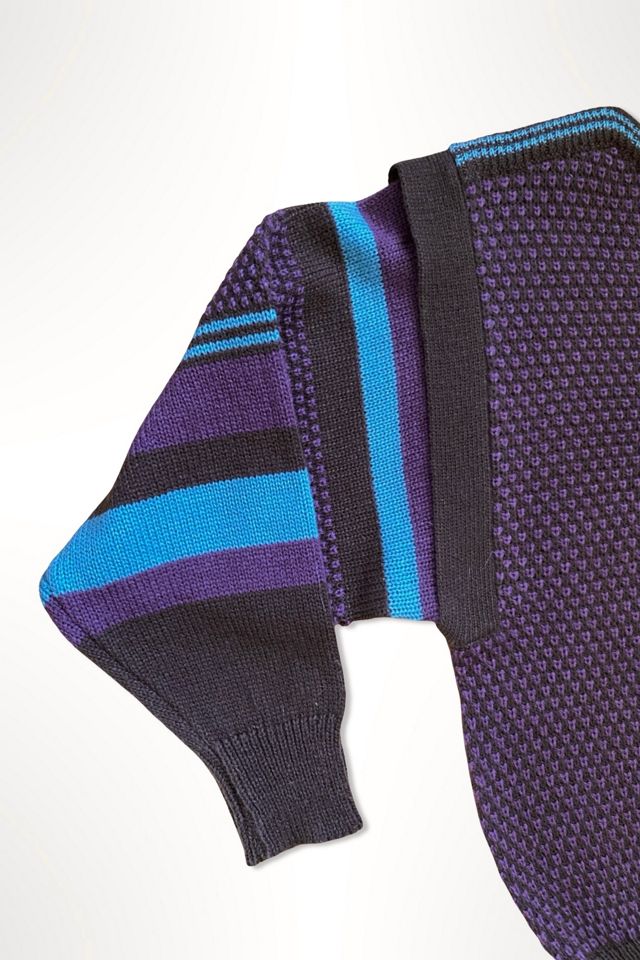 1980s Graphic Structured Sweater Selected By Ritual Vintage #1