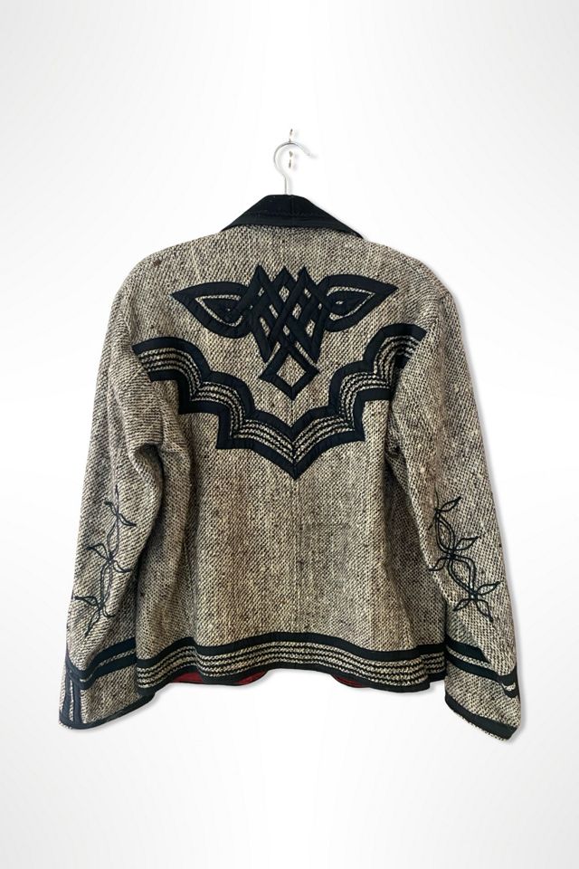 1970s Ribbon Trim Tweed Jacket Selected By Ritual Vintage #1