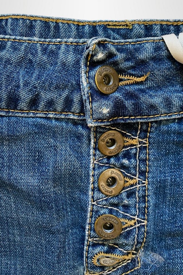 Vintage Y2K Denim Micro Mini Skirt Selected By Ritual Vintage #2
